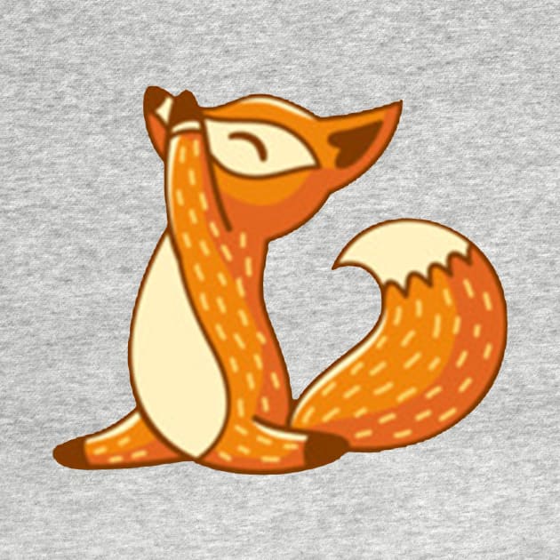 Dancing Fox by LuckzNutz Tees